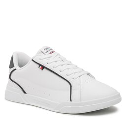 Tommy Hilfiger Sneakers Tommy Hilfiger Lo Cup Leather FM0FM04429 White YBS