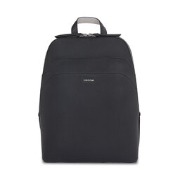 Calvin Klein Σακίδιο Calvin Klein Business Backpack Saffiano K60K611676 Μαύρο