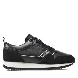 

Снікерcи Calvin Klein Low Top Lace Up Lth HM0HM01017 Ck Black BEH, Чорний