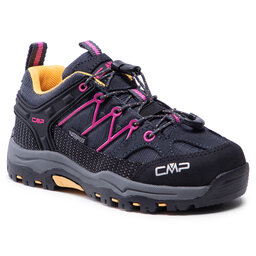 CMP Trekkingschuhe CMP Kids Rigel Low Trekking Shoe Wp 3Q54554 Antracite/Bouganville 54UE