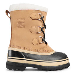 Sorel Μπότες Χιονιού Sorel Youth Caribou LY1000 Καφέ