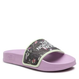 The North Face Чехли The North Face Base Camp Slide III NF0A4T2SIHD-050 Lupine/Iwd Print Tnfblack