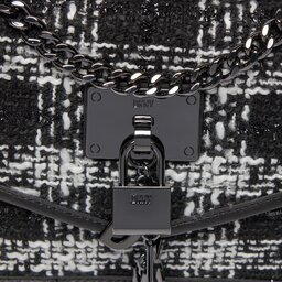 

Сумка DKNY Elissa Sm Flap Shoul R333RC81 Blk/Wht BLW, Чорний