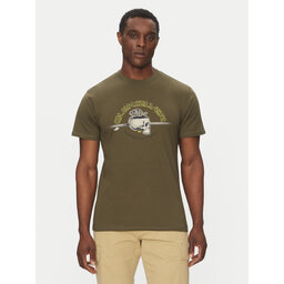 Quiksilver Quiksilver Póló EQYZT08056 Zöld Regular Fit