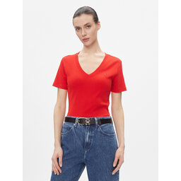 Tommy Hilfiger Tommy Hilfiger Majica New Cody WW0WW40584 Rdeča Slim Fit