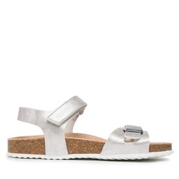 Geox Sandalen Geox J Adriel G. C J028MC 000BJ C1007 D Silberfarben