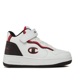 

Снікерcи Champion Mid Cut Shoe Rebound Alter Mid B Ps S32724-WW012 Wht/Nbk/Red, Білий