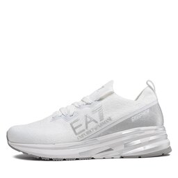 

Снікерcи EA7 Emporio Armani X8X095 XK240 M696 White/Silver, Білий