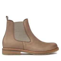 Tamaris Kotníková obuv s elastickým prvkem Tamaris 1-25056-41 Hnědá