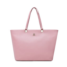 Tommy Hilfiger Handtasche Tommy Hilfiger Th Yimeless Med Tote AW0AW14478 TQS
