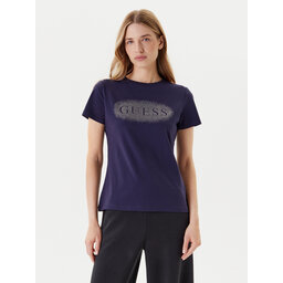 Guess Guess Футболка V5YI08 J1314 Cиній Regular Fit