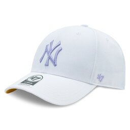 47 Brand Cap 47 Brand MLB New York Yankees World Series Sure Shot Snapback '47 MVP BCWS-SUMVP17WBP-WH96 White