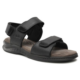 Clarks Sandalias Clarks Hapsford Creek 261594787 Blk Tumbled Leather