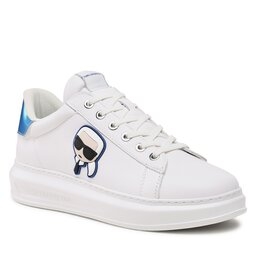 KARL LAGERFELD Laisvalaikio batai KARL LAGERFELD KL52530G White Lthr w/Blue