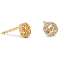 Michael Kors Orecchini Michael Kors Mk Logo Stud MKC1033AN710 Gold Clear