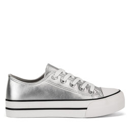 DeeZee Trampki DeeZee CSS20531-02 Srebrny