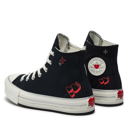 

Кеди Converse Chuck Taylor All Star Eva Lift A09121C Black/Vintage White, Чорний