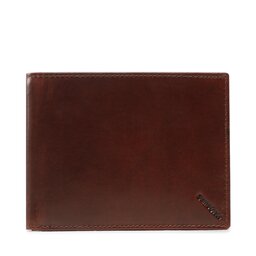 Samsonite Cartera grande para hombre Samsonite Veggy Sld 144476-1251-1INU Dark Brown