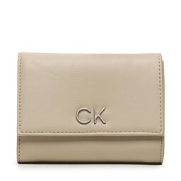 Calvin Klein Velká dámská peněženka Calvin Klein Re-Lock Trifold Md Pbl K60K610969 PEA