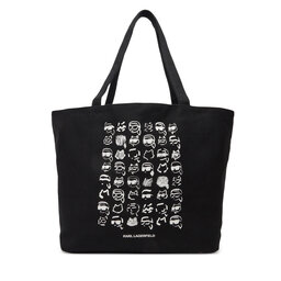 KARL LAGERFELD Kabelka KARL LAGERFELD A2W50023 Černá