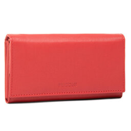Puccini Голям дамски портфейл Puccini G002 Червен