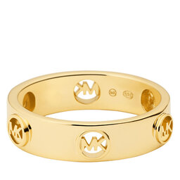 Michael Kors Pierścionek Michael Kors Fulton Ring MKC1550AA710 Żółte złocenie