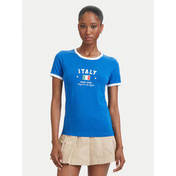 Guess Jeans Guess Jeans T-Shirt W6YI16 K3995 Blau Slim Fit