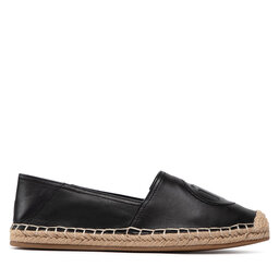 

Еспадрильї Tommy Hilfiger Logo Leather Espadrille FW0FW06168 Black BDS, Чорний