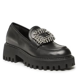 Loriblu Loafersy Loriblu 3I4SL124 7549 Nero/Montone Nero