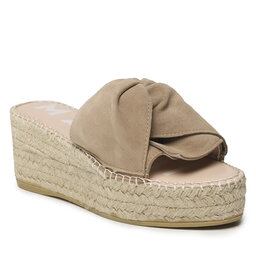 Manebi Espadrillos Manebi Platforms With Knots W 1.9 WK Vintage Taupe