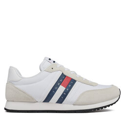 Tommy Jeans Laisvalaikio batai Tommy Jeans Tjm Runner Casual Ess EM0EM01351 Balta