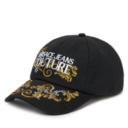 Versace Jeans Couture Czapka z daszkiem Versace Jeans Couture 78VAZK17 Czarny