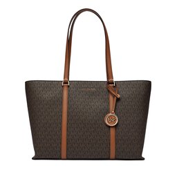 MICHAEL Michael Kors Torebka MICHAEL Michael Kors Temple Tote 30R4G1LT3B Brązowy