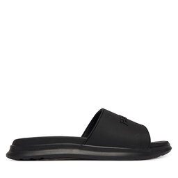 Tommy Hilfiger Pantoletten Tommy Hilfiger Dual Density Hilfiger Pool Slide FM0FM05797 Schwarz