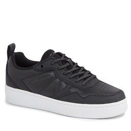 

Снікерcи Calvin Klein Jeans Basket Cupsole Laceu YW0YW01050 Black/Lavender Aura BEH, Чорний