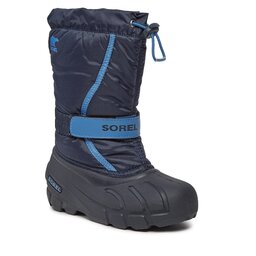 Sorel Schneeschuhe Sorel Youth Flurry NY1964-464 Collegiate Navy/Atmosphere