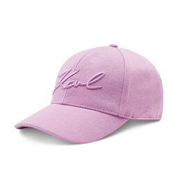 KARL LAGERFELD Шапка с козирка KARL LAGERFELD 220W3419 Pink 510