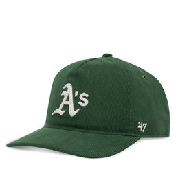 47 Brand Czapka z daszkiem 47 Brand MLB New York Yankees Thin Cord ’47 HITCH LC B-TCDLC18IWP Zielony