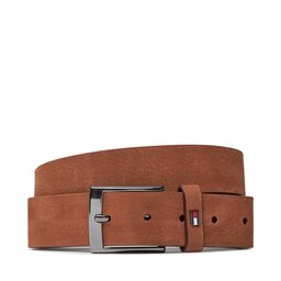 Tommy Hilfiger Cinturón para hombre Tommy Hilfiger Adan Nubuck 3.5 AM0AM12050 Coconut Grove GVQ