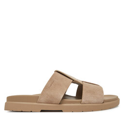 Calvin Klein Natikače Calvin Klein Lug Sandal Double T Su HM0HM01800 Smeđa