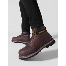 CAT Footwear Schnürstiefeletten CAT Footwear Powerplant S3 Hro P724629 Braun