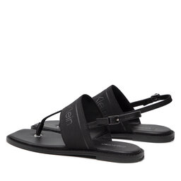 

Босоніжки Calvin Klein Squared Flat Tp Sandal He HW0HW00818 Ck Black BAX, Чорний