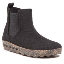 Asportuguesas Členková obuv s elastickým prvkom Asportuguesas Caia P018084010 Black