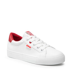 Big Star Shoes Сникърси Big Star Shoes EE274311 White/Red