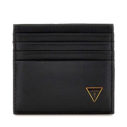 Guess Etui na karty kredytowe Guess Scala Slg SMSCLA LEA25 Czarny