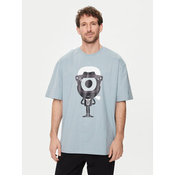 KARL LAGERFELD KARL LAGERFELD Póló 755098 542270 Kék Regular Fit