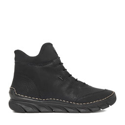 Rieker Schnürschuhe Rieker 55069-00 Schwarz