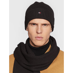 

Набір Шарф і Шапка Tommy Hilfiger AM0AM10356 Black BDS, Чорний