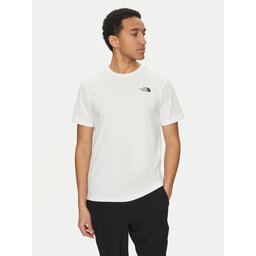 The North Face The North Face Póló Vertical NF0A89FP Fehér Regular Fit