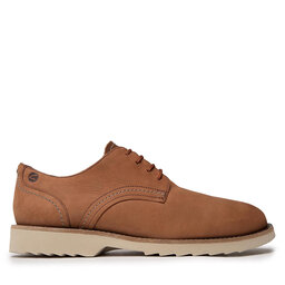 

Туфлі Clarks Fallhill Plain 261627517 Dark Tan Nubuck, Коричневий